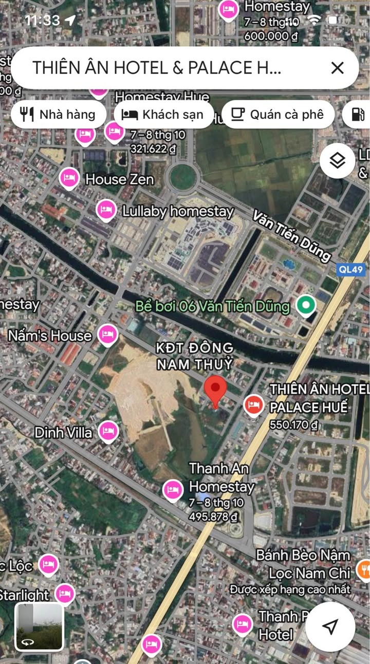 Mặt bằng cho thuê tại Đông Nam Thủy An 200m² - Phù hợp làm sân thể thao!