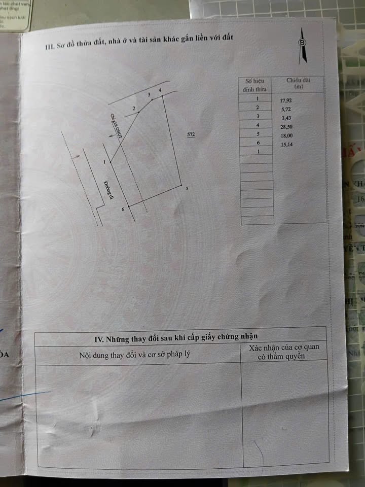 Lô đất 2 mặt tiền Phú Nghĩa 464m² giá 1.8 tỷ - Cơ hội đầu tư sinh lời!