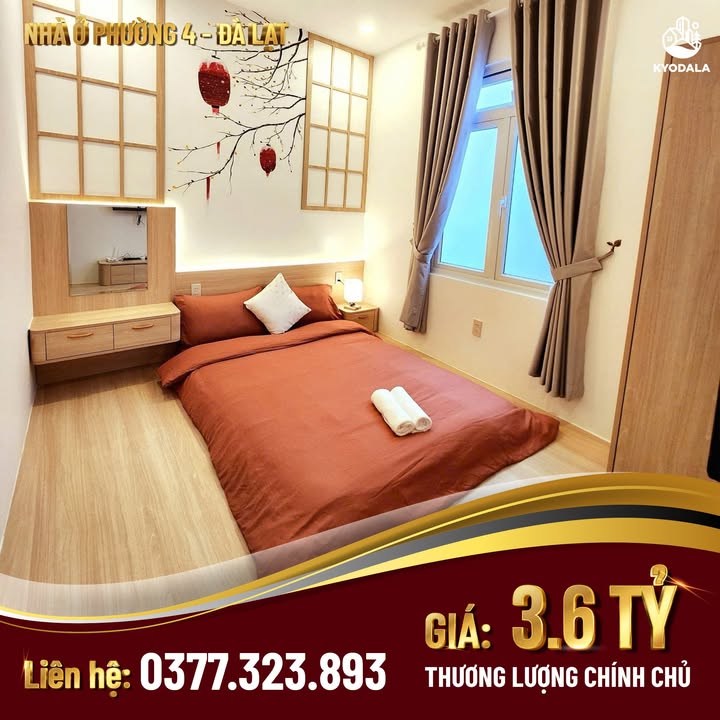 Homestay Đà Lạt 67m² giá 3.6 tỷ - Đang kinh doanh, sổ hồng đầy đủ!