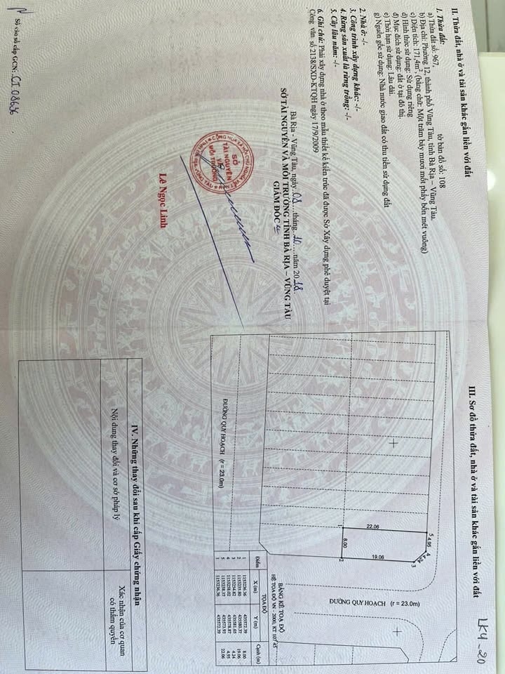 Đất nền đẹp Sông Cây Khế Vũng Tàu 171.4m² giá 4.8 tỷ - Thương lượng chính chủ!