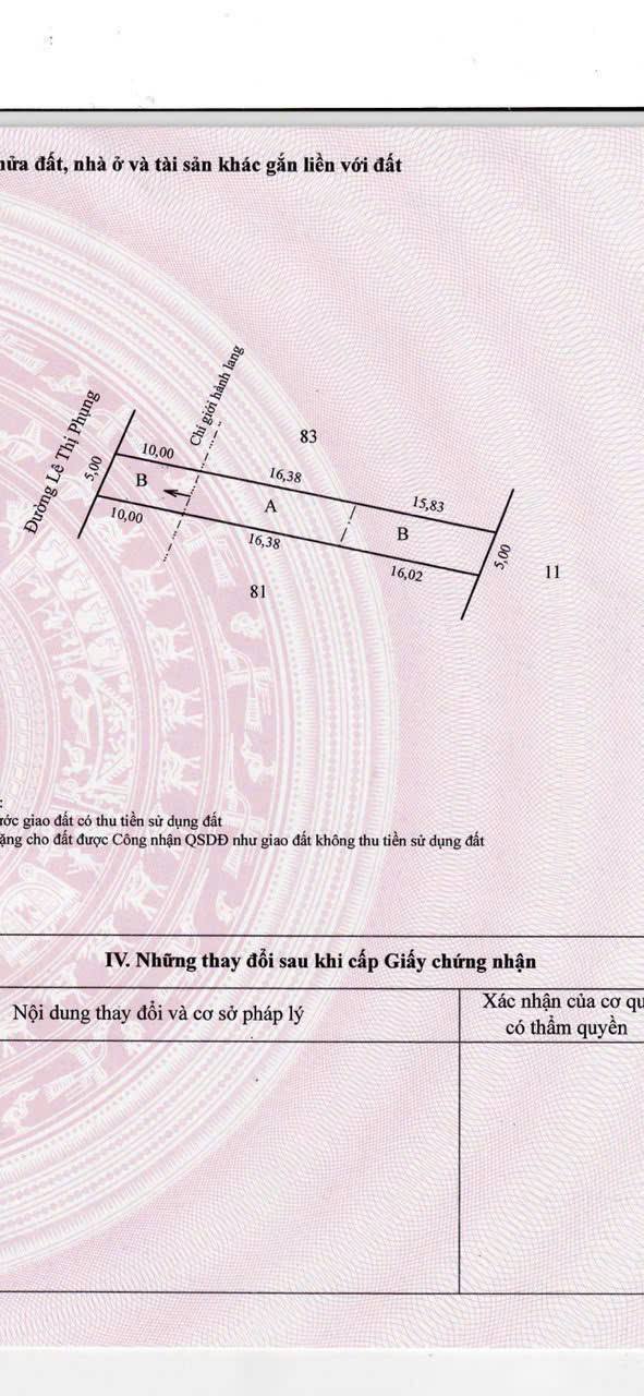 Đất nền liền kề mặt tiền đường Lê Thị Phụng, TP Cao Lãnh - 700 triệu, cơ hội đầu tư tuyệt vời!