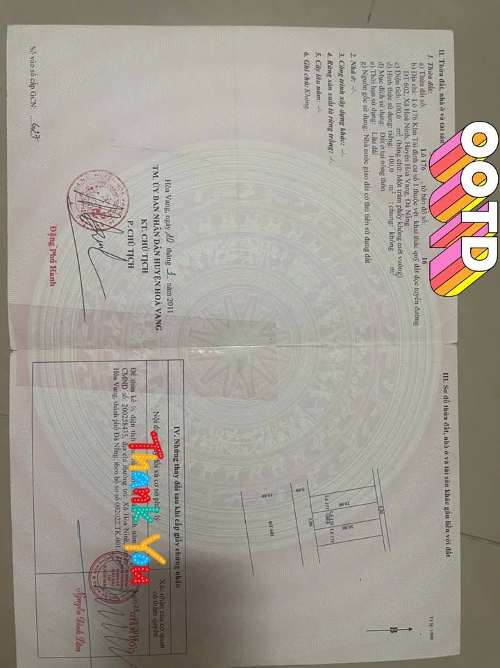 Đất ở Hòa Ninh, Đà Nẵng 100m² giá chỉ 2 tỷ - Cơ hội vàng cho nhà đầu tư!