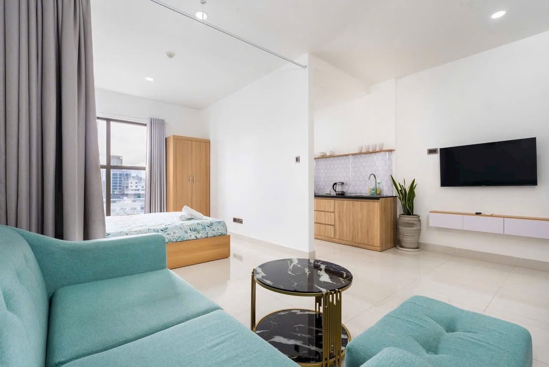 Căn hộ Saigon Royal Quận 4, 47m² - Nội thất đầy đủ, tiện nghi