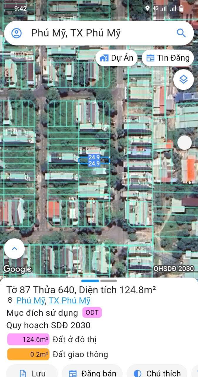 Đất nền Lý Thái Tổ Vạn Hạnh, Phú Mỹ 125m² giá 3 tỷ - Không lỗi phong thủy!