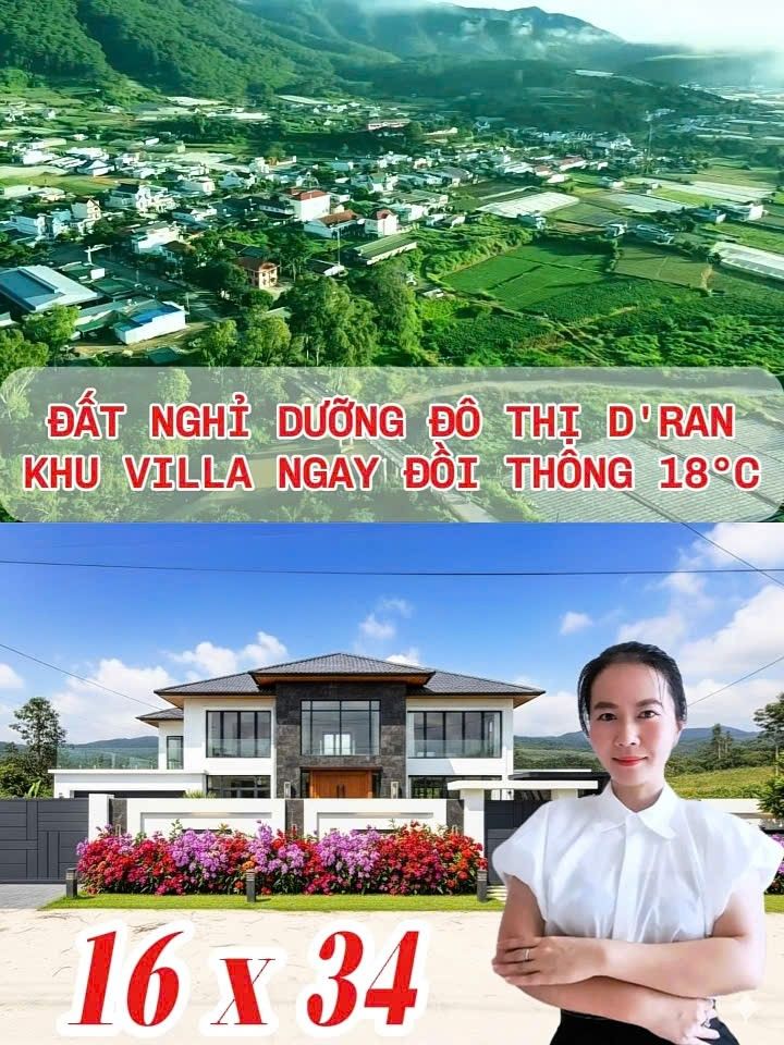 Đất nền D'Ran Đơn Dương 540m² chỉ 2.5 tỷ - Đầu tư sinh lời ngay!