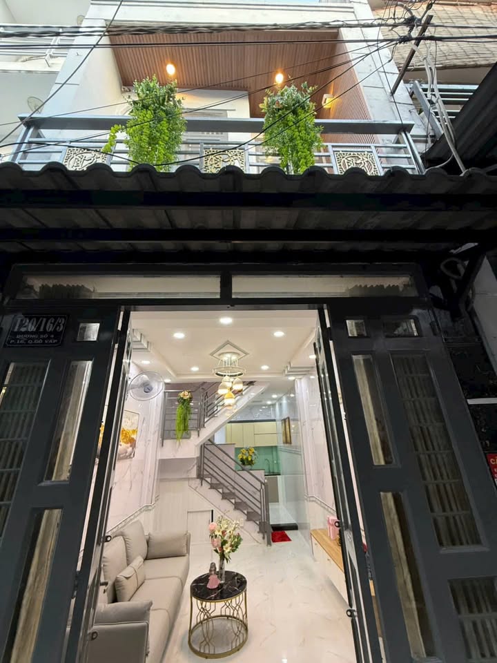 Nhà bán Đường Số 4, Phường An Hội Đông, 24m² giá 3.63 tỷ - Hẻm an ninh, thoáng mát!