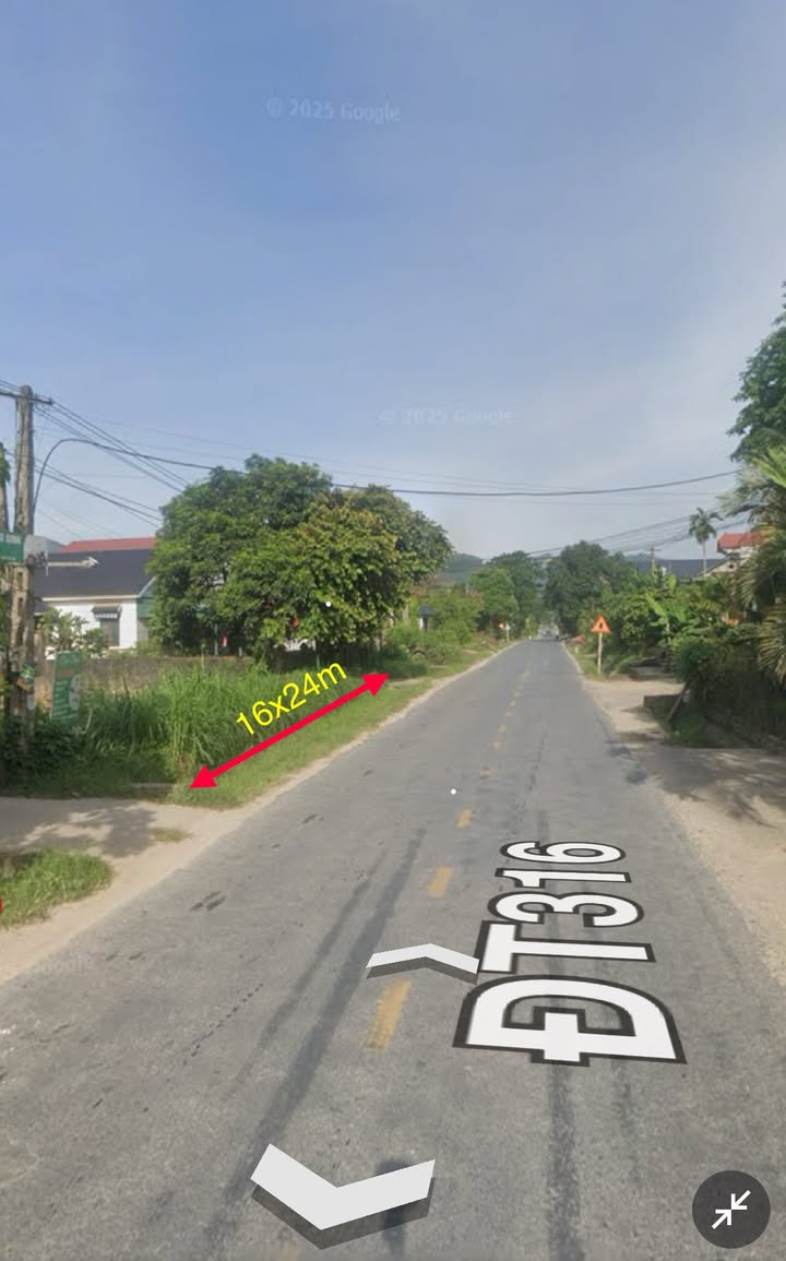 Đất nền lô góc 384m² Tỉnh Lộ 316 giá 3 tỷ - Tiềm năng đầu tư cao!