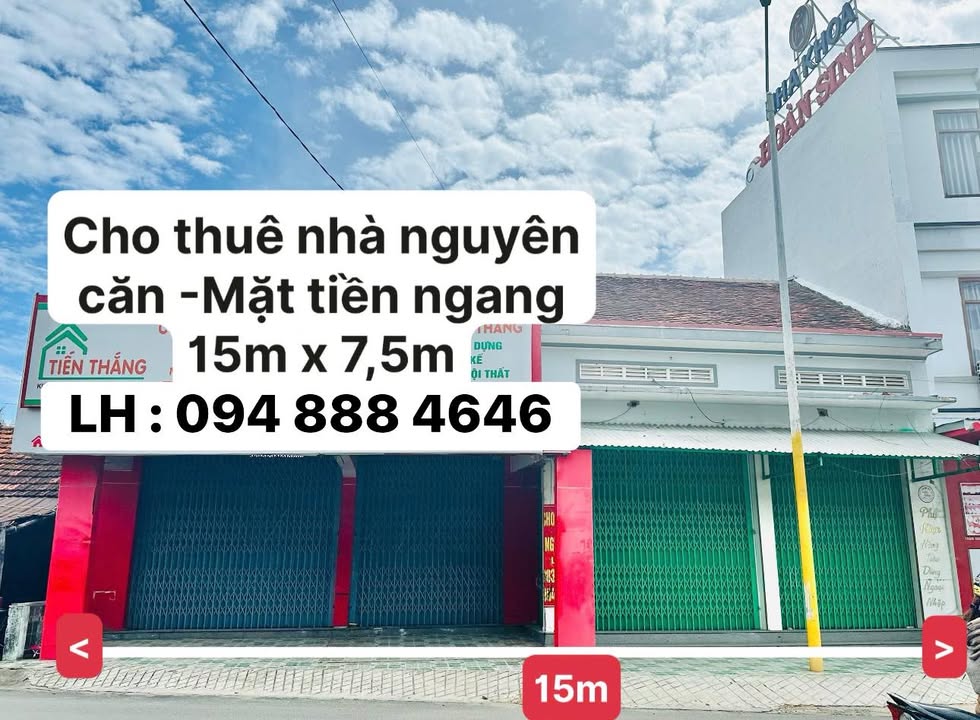 Nhà nguyên căn mặt tiền Nguyễn Tất Thành 112m² - Kinh doanh thuận lợi!