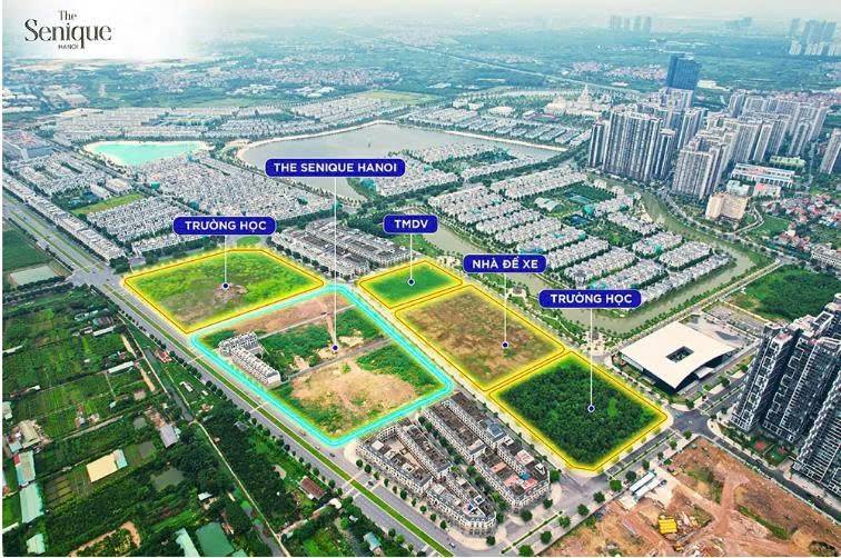 Căn hộ Duplex The Senique Gia Lâm 147m² giá 15.2 tỷ - View biển hồ tuyệt đẹp!