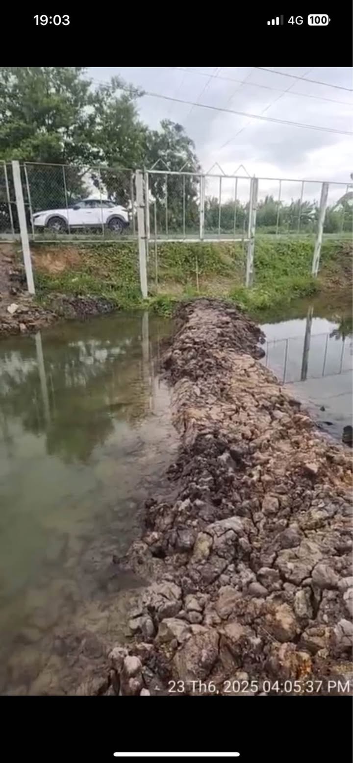 Đất nền 1000m² mặt tiền Tây An Bờ Hồ, Mỹ Thới - Giá tốt 1 tỷ VND