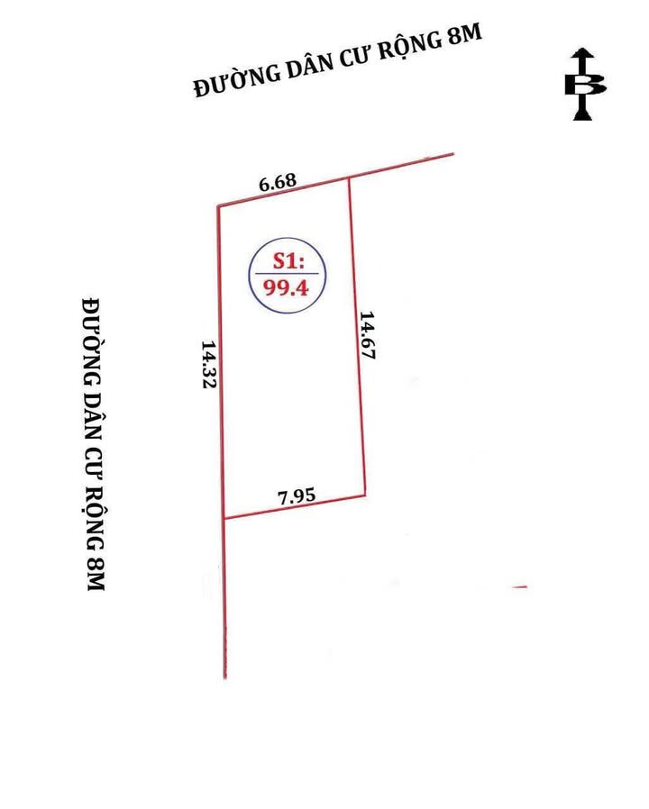 Đất lô góc xóm Thái Hưng, phường Vinh Lộc 99,4m² giá 1,6 tỷ - Cơ hội đầu tư hấp dẫn!