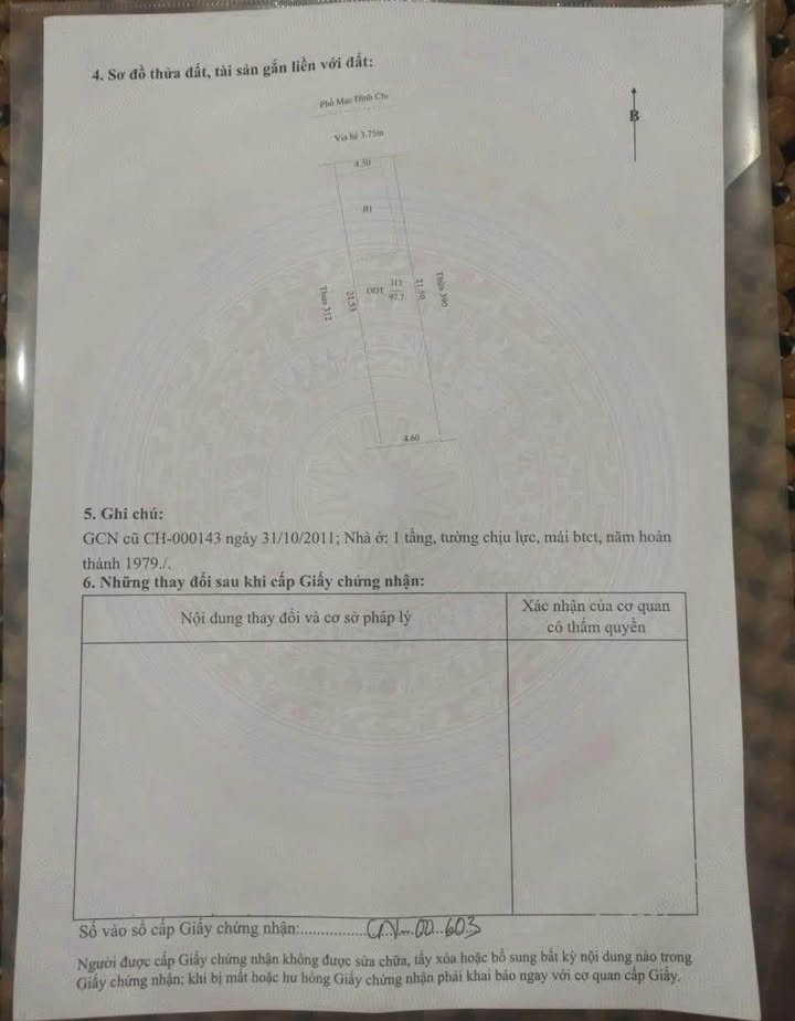 Đất mặt phố Mạc Đĩnh Chi Hải Dương 97,7m² giá 3,9 tỷ - Vị trí đẹp, kinh doanh thuận lợi!