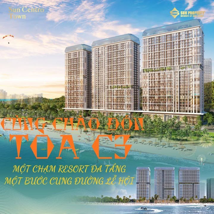 Căn hộ Sun Centro Town Hạ Long 33m² giá 2.35 tỷ - Tầm nhìn triệu đô ngay trung tâm!