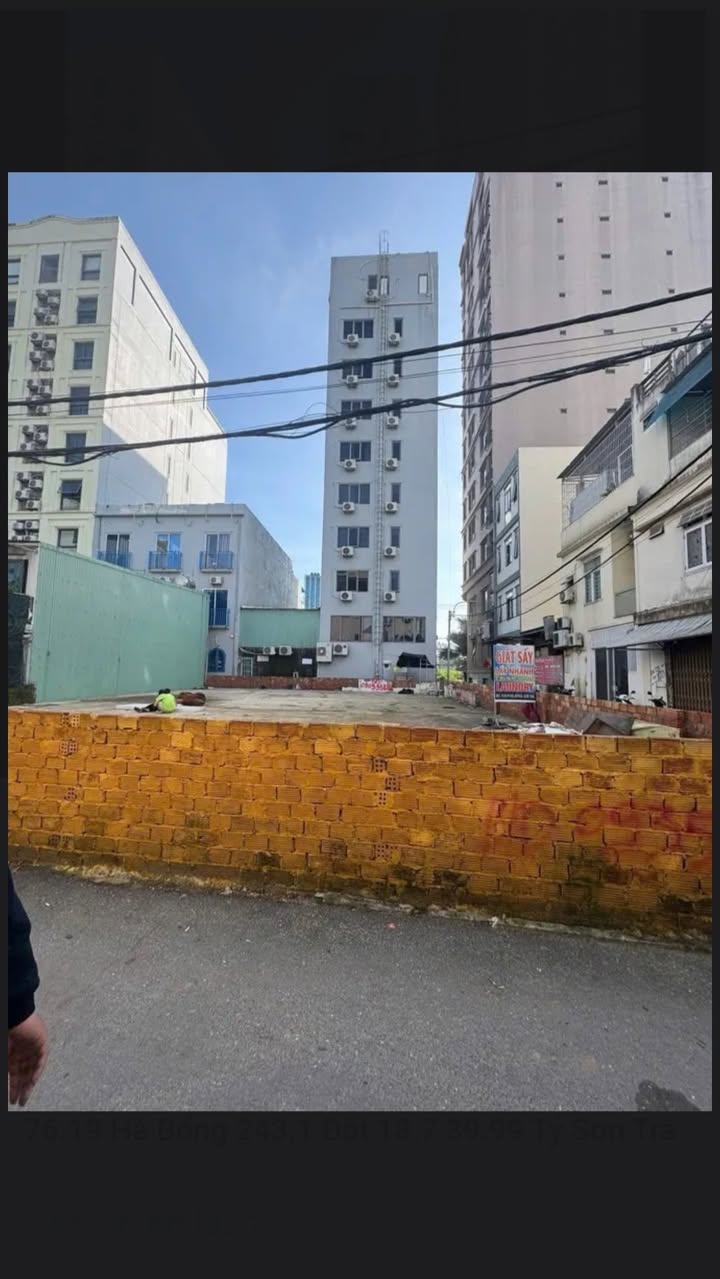 Đất nền lô góc 2 mặt tiền Kiệt Hà Bổng, Phước Mỹ, Đà Nẵng 243m² - Tiềm năng đầu tư vượt trội!