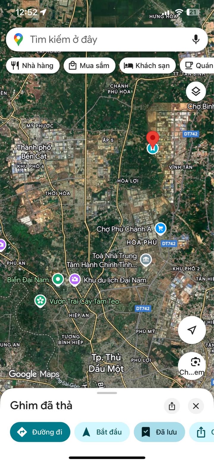 Đất nền Chánh Phú Hòa Bến Cát 219m² giá 700 triệu - Tiềm năng sinh lời vượt trội!