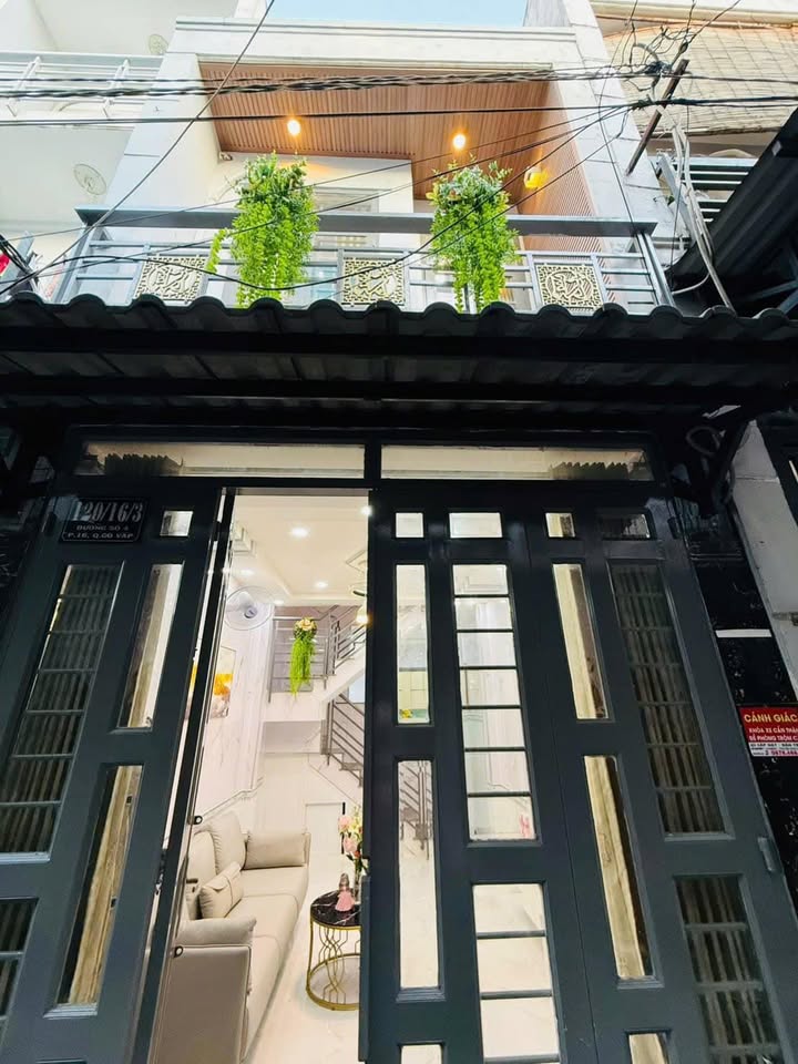 Nhà phố 120 Đường số 4, P16, Gò Vấp - 24m² chỉ 3.63 tỷ - Đẹp lung linh, nội thất đầy đủ!