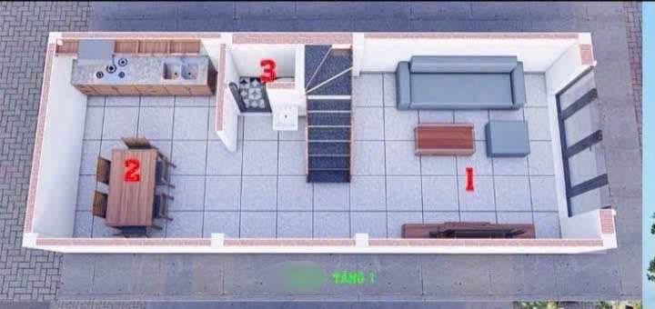 Nhà 3 tầng Phú Sơn, Thanh Hóa 120m² giá 2 tỷ - Đầu tư sinh lời ngay!