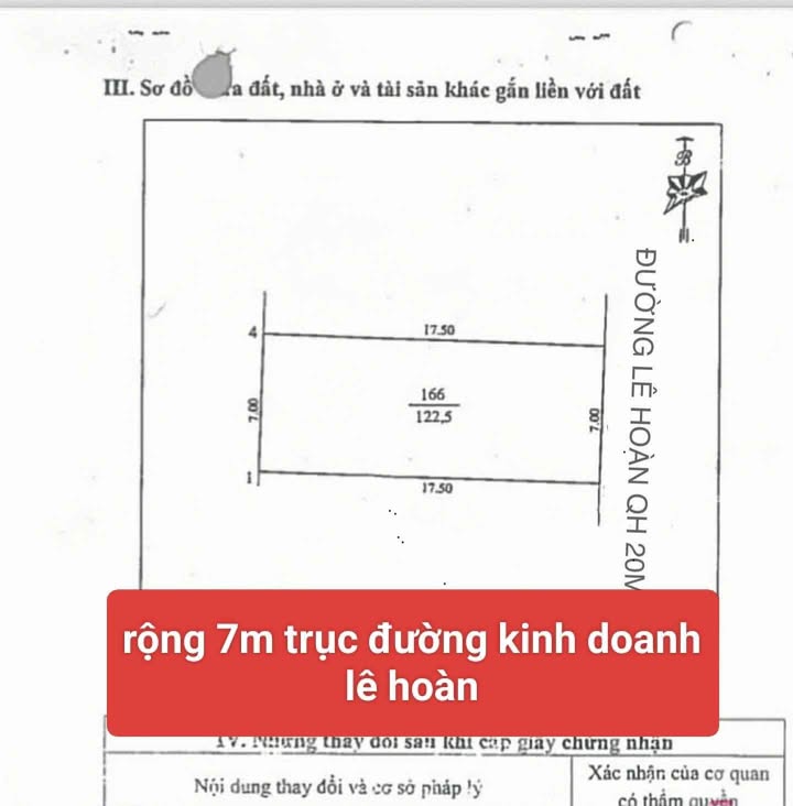 Nhà phố mặt tiền đường Lê Hoàn Vinh 122.5m² giá chỉ 1x tỷ - Đầu tư sinh lời ngay!