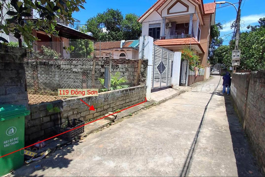 Đất thổ cư Đông Sơn - Chương Mỹ 119m² - Gần trung tâm, giá thỏa thuận!