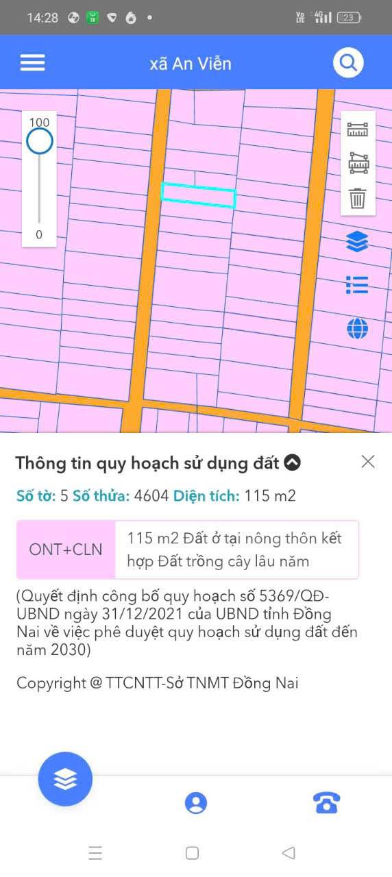 Đất nền Liên ấp Trảng Bom 115m² giá 980 triệu - Sổ đỏ chính chủ, thổ cư 100%