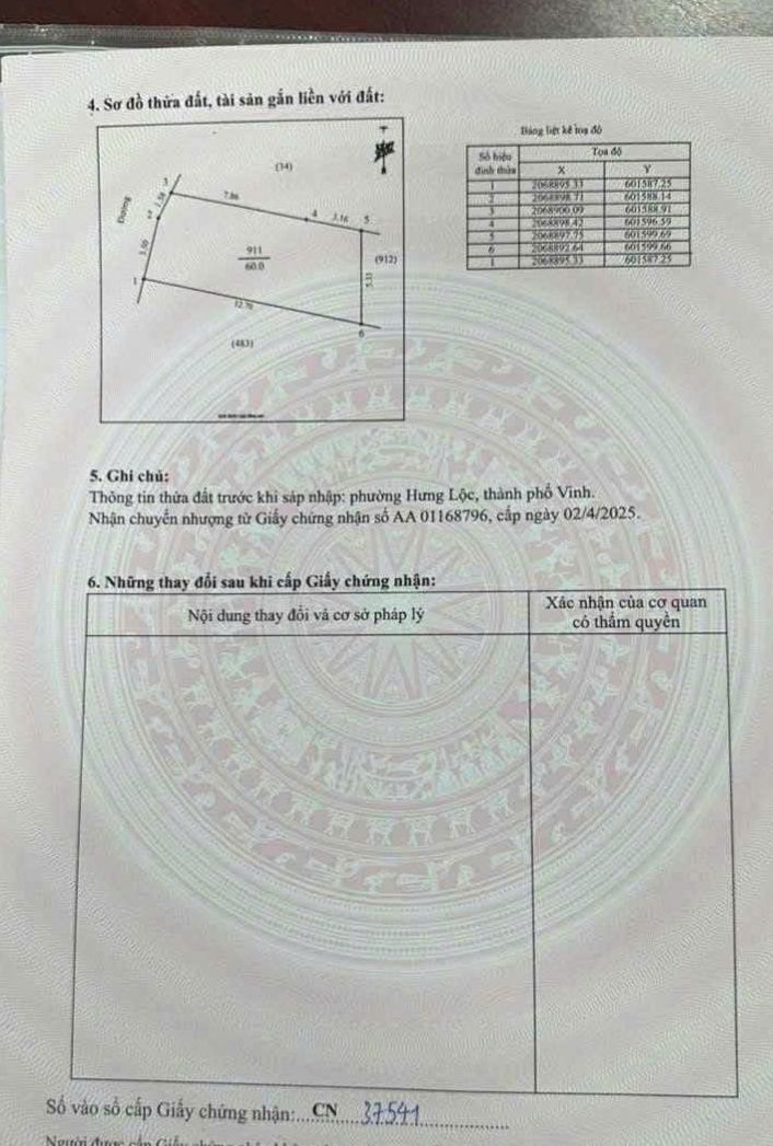 Đất nền Hưng Lộc Vinh 60m² giá 1.62 tỷ - Gần đường Trần Khánh Dư!