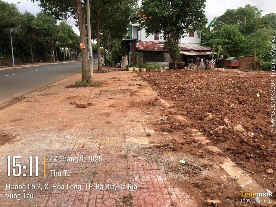 Đất mặt tiền Hòa Long 442m² giá 6.5 tỷ - Kinh doanh thuận lợi!