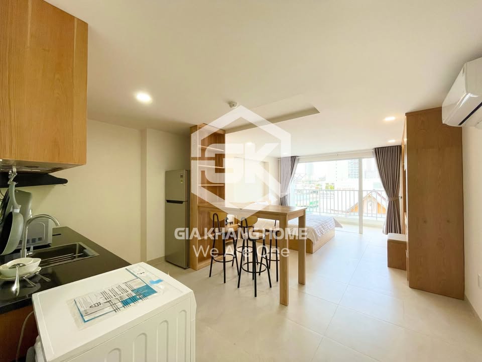 Căn hộ studio Tân Lập Nha Trang 52m² giá 7.5 triệu - Nội thất mới, view phố rộng rãi!