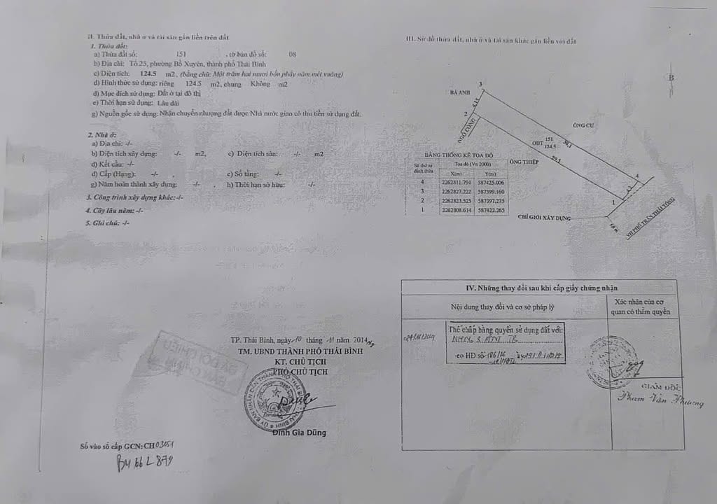 Bán nhà mặt phố Trần Thái Tông, Thái Bình 124m² giá 11.2 tỷ - Vị trí kinh doanh đắc địa!