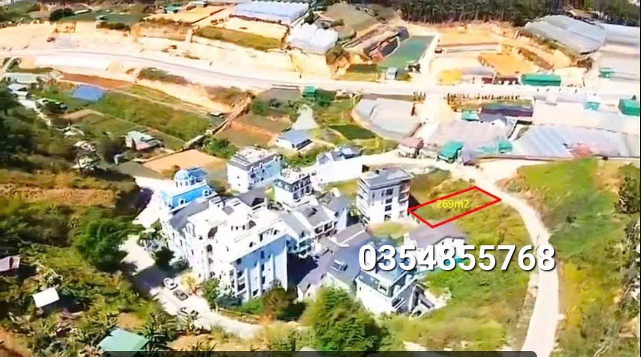 Đất nền KQH Bàn Tay Phật - Đà Lạt 269m² giá 9.6 tỷ - Vị trí đắc địa nghỉ dưỡng!