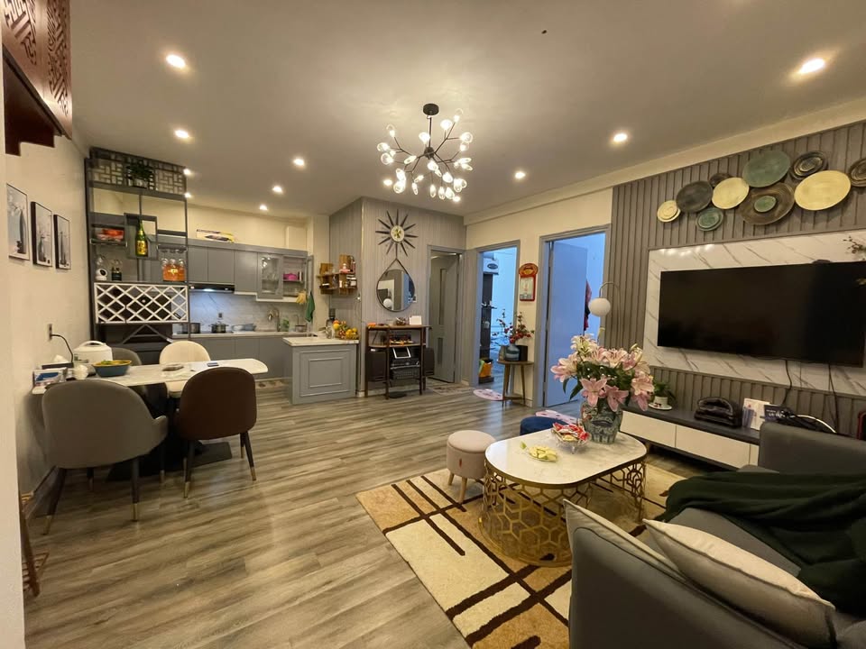 Căn hộ 2 ngủ Chung cư Xanh Hạ Long 70m² giá 2 tỷ - Tầng cao, đầy đủ nội thất!