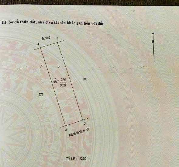 Bán lô đất KĐT Mỹ Trung, Nam Định 90m² giá 3 tỷ - Vị trí đắc địa, sổ đỏ chính chủ!