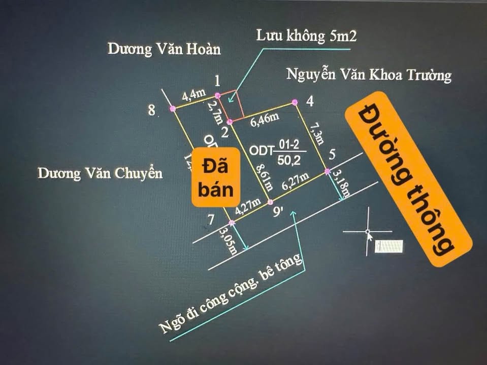 Nhà riêng đường Quỳnh Hoàng, An Dương 50m² giá 1.3 tỷ - Mặt tiền kinh doanh sầm uất!