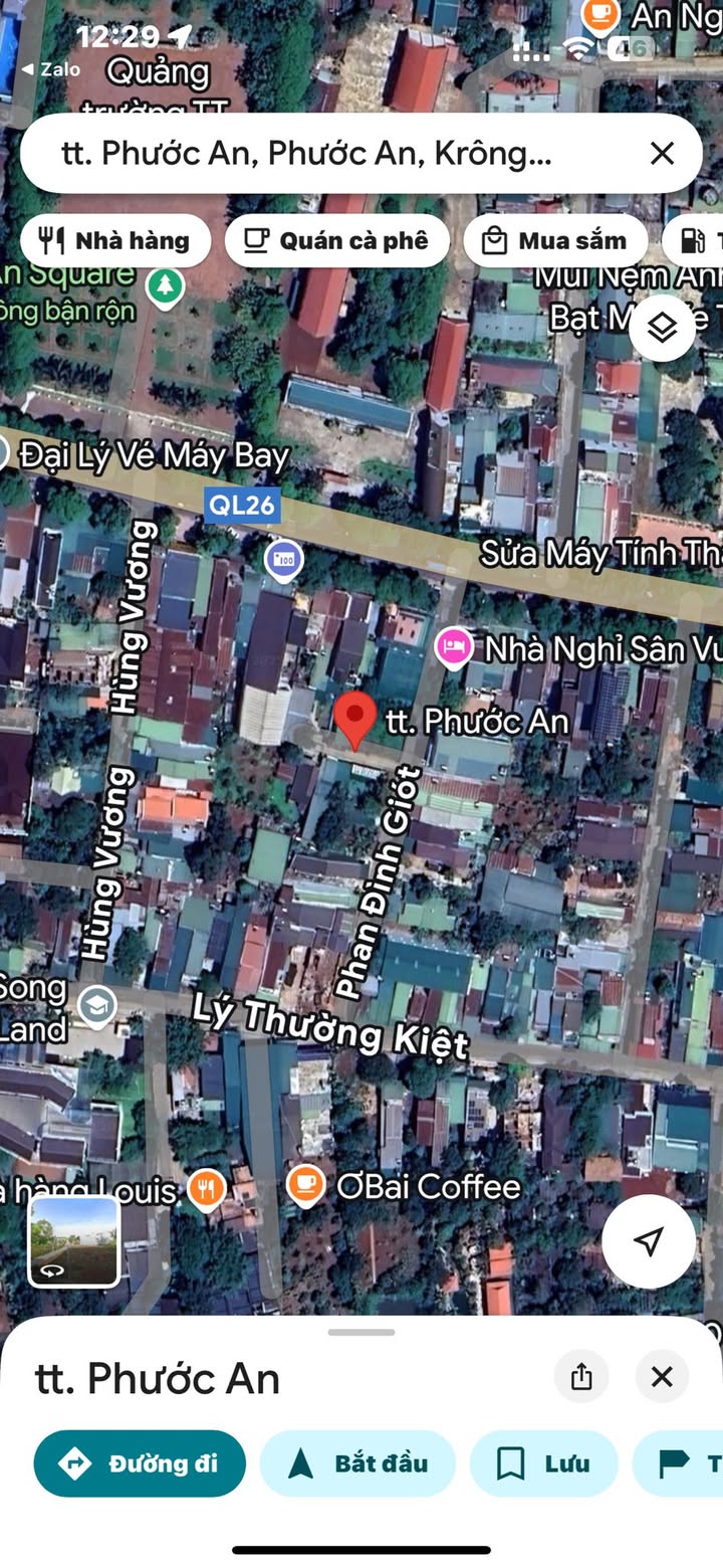 Đất thổ cư Phước An, Krông Pắc 110m² giá 1.47 tỷ - Sổ đỏ chính chủ!