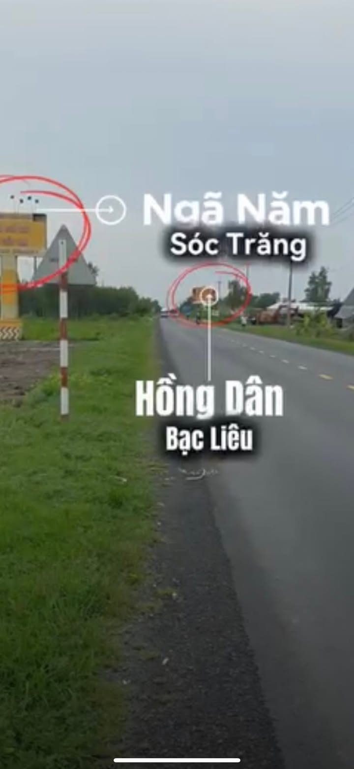 Đất thổ cư 2010m² Quản Lộ Phụng Hiệp, Sóc Trăng chỉ 6.7 tỷ - Sổ hồng chính chủ!