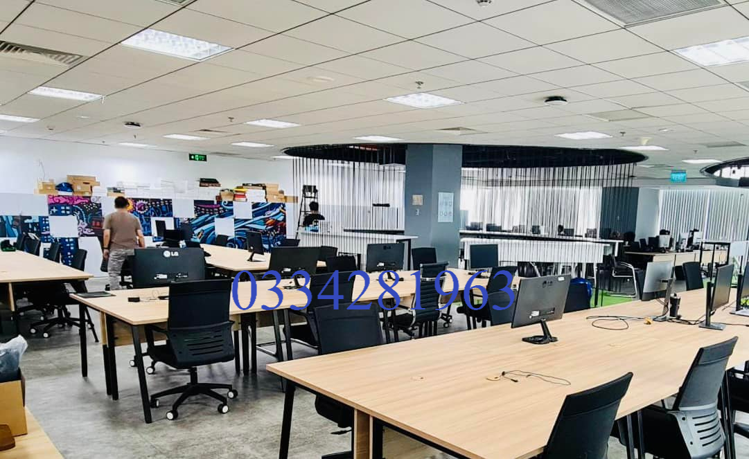 Sàn văn phòng cho thuê 160m² đường Lê Văn Lương giá 40 triệu/tháng - View kính đẹp