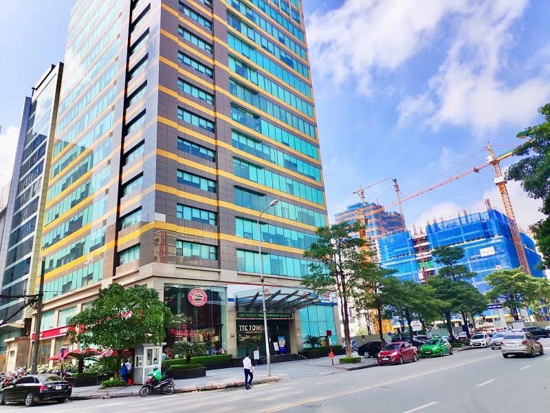 Cho thuê văn phòng tại TTC Tower Duy Tân, Cầu Giấy - Diện tích linh hoạt từ 80m² đến 450m²!