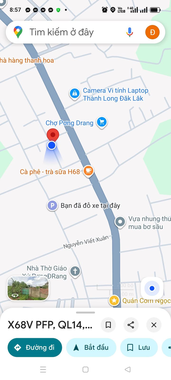 Đất nền Pơng Drang, Krông Búk 249.1m² giá 1.68 tỷ - Vị trí đắc địa gần chợ mới!