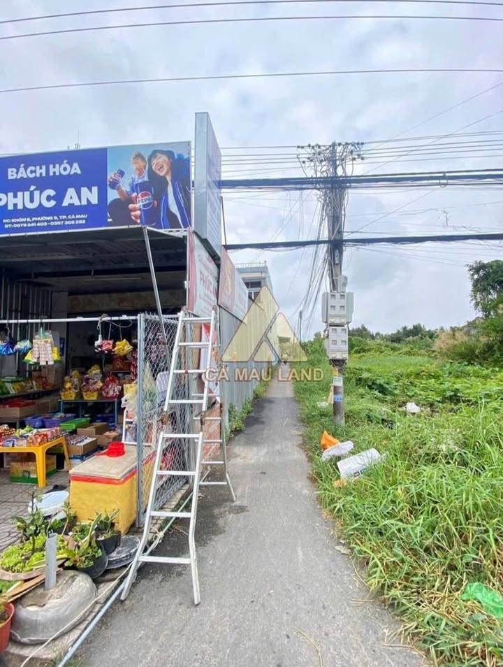 Đất 2 mặt tiền Phường 9, TP. Cà Mau 416m² giá 700 triệu - Cơ hội đầu tư tuyệt vời!