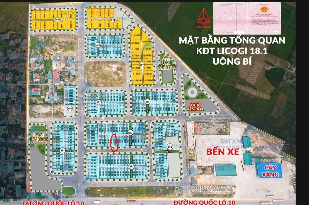 Đất nền tại phường Phương Đông, TP. Uông Bí 100m² - Sổ đỏ chính chủ, vị trí đẹp!