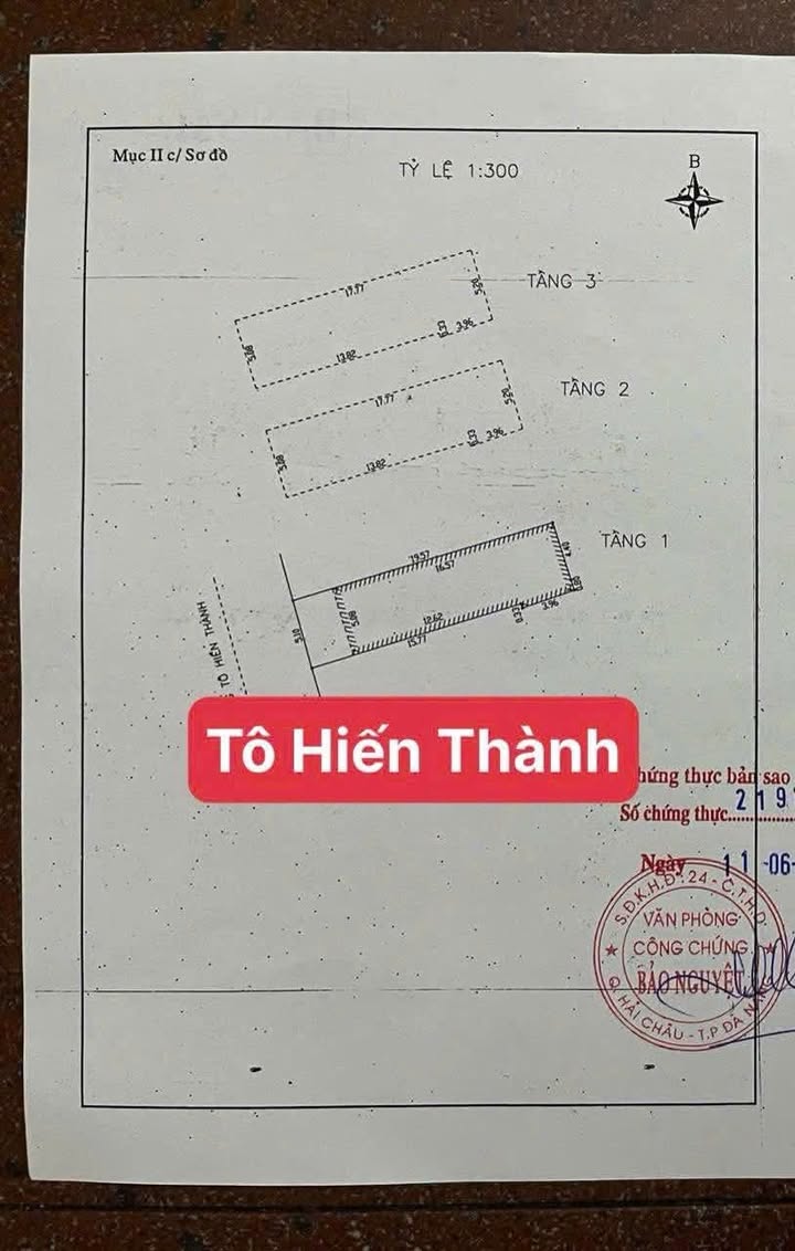 FrontHouse mặt tiền Tô Hiến Thành Đà Nẵng 100m² giá 15 tỷ - Vị trí đắc địa gần biển!