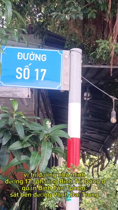 Nhà mặt tiền đường Số 17, Bình Trị Đông B, 168m² giá 25.8 tỷ - Đầu tư kinh doanh lý tưởng!