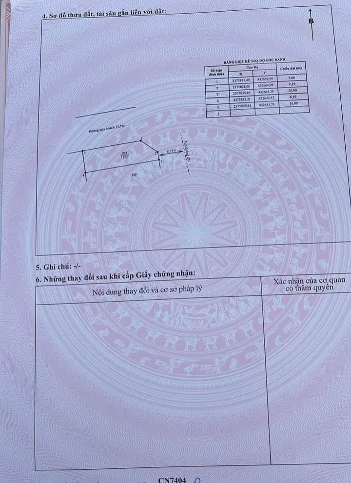 Đất kinh doanh phường Quang Bách - TP Sông Công 115.5m² giá 2.2 tỷ - Cơ hội đầu tư hiếm có!