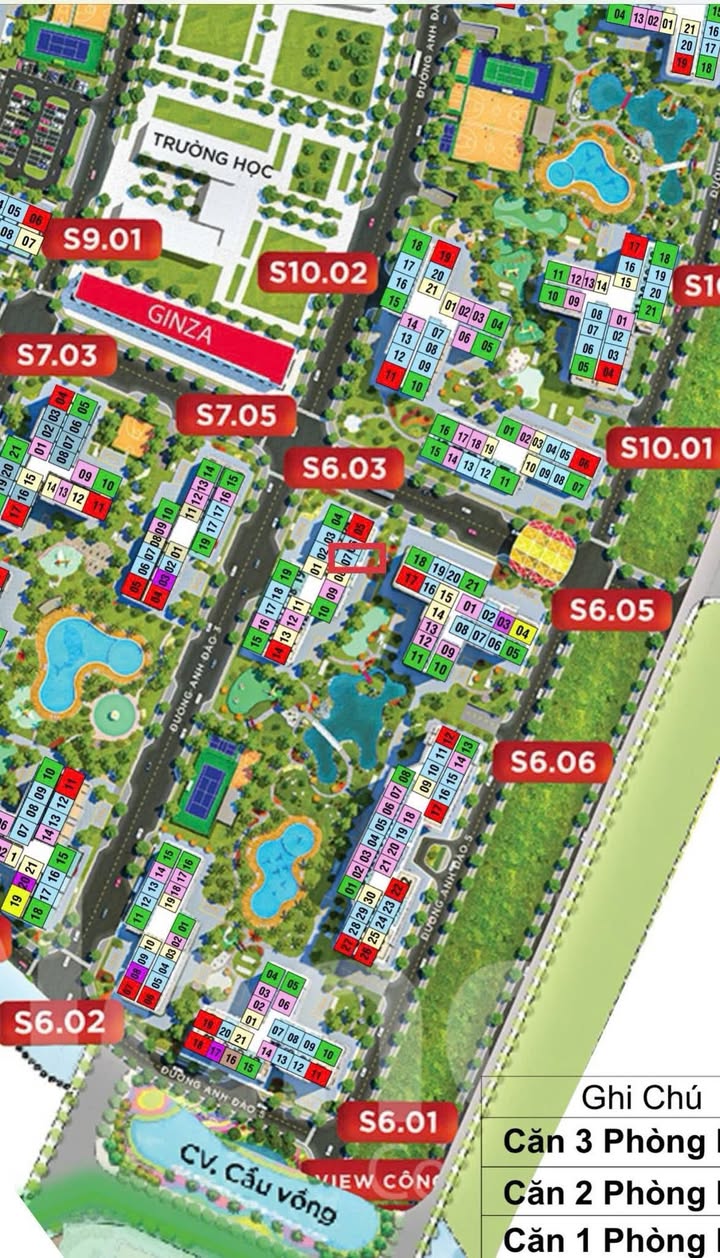 Căn hộ Vinhomes Grand Park Thủ Đức 59m² giá 3.343 tỷ - Sổ hồng chính chủ, phù hợp cho người nước ngoài!