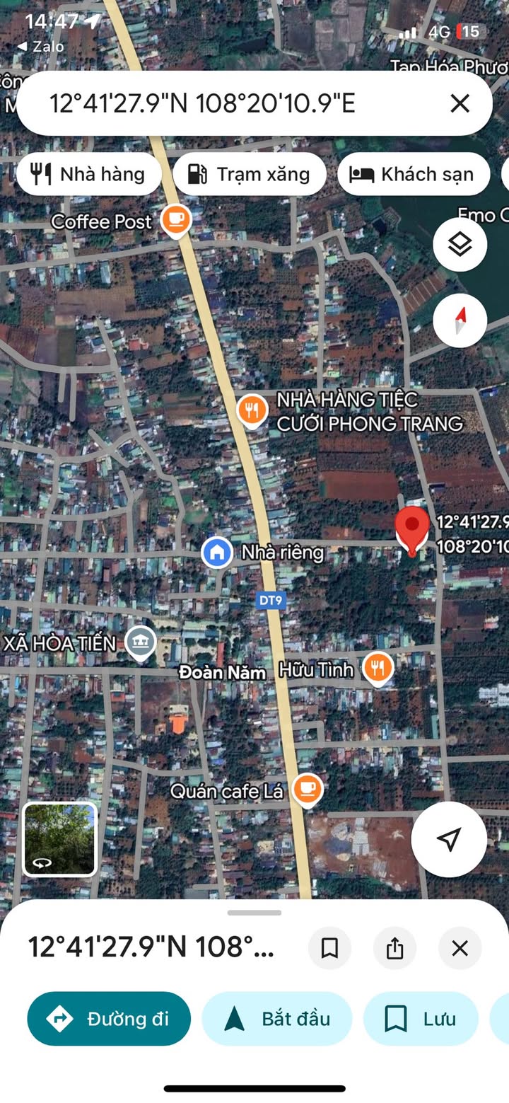 Đất nền Hòa Tiến 195m² giá 750 triệu - Đối diện cây xăng, sổ đỏ chính chủ!