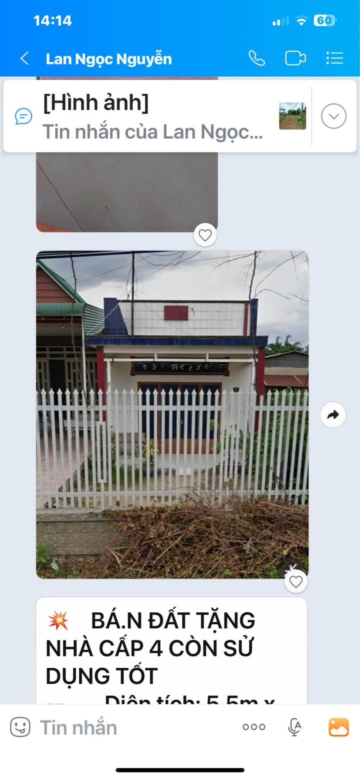 Đất Phú Thanh, Tân Phú, Đồng Nai 220m² giá 2.1 tỷ - Tặng nhà cấp 4 sử dụng tốt!