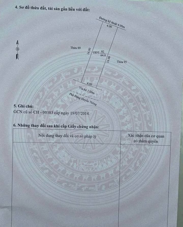 Đất nền KĐT Phía Đông Nam Cường Hải Dương 64m² giá chỉ 3.2 tỷ - Tiềm năng đầu tư lớn!