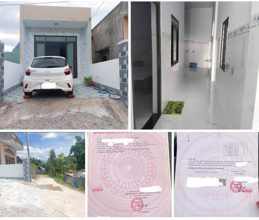 Nhà mới xây tại thôn Đại Tín, Phước Lộc 86m² giá chỉ 800 triệu - Sẵn sàng vào ở!