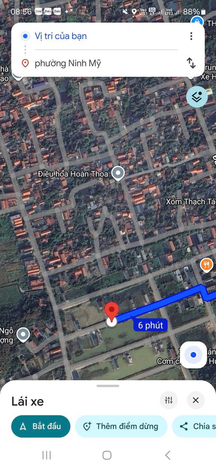 Đất nền Ninh Mỹ 92m² giá thỏa thuận - Đường thông tứ phía, phong thủy đẹp