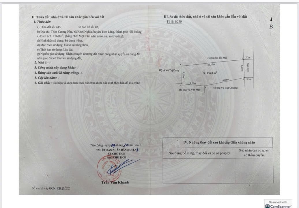 Đất đẹp Khởi Nghĩa, Tiên Lãng 156m² - Tiềm năng đầu tư sinh lời cao!