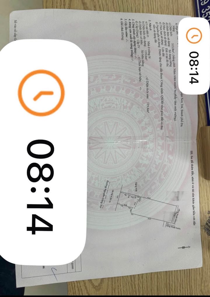 Đất mặt tiền Nguyễn Công Trứ, Sơn Trà 514m² giá 61 tỷ - Cơ hội đầu tư hấp dẫn!